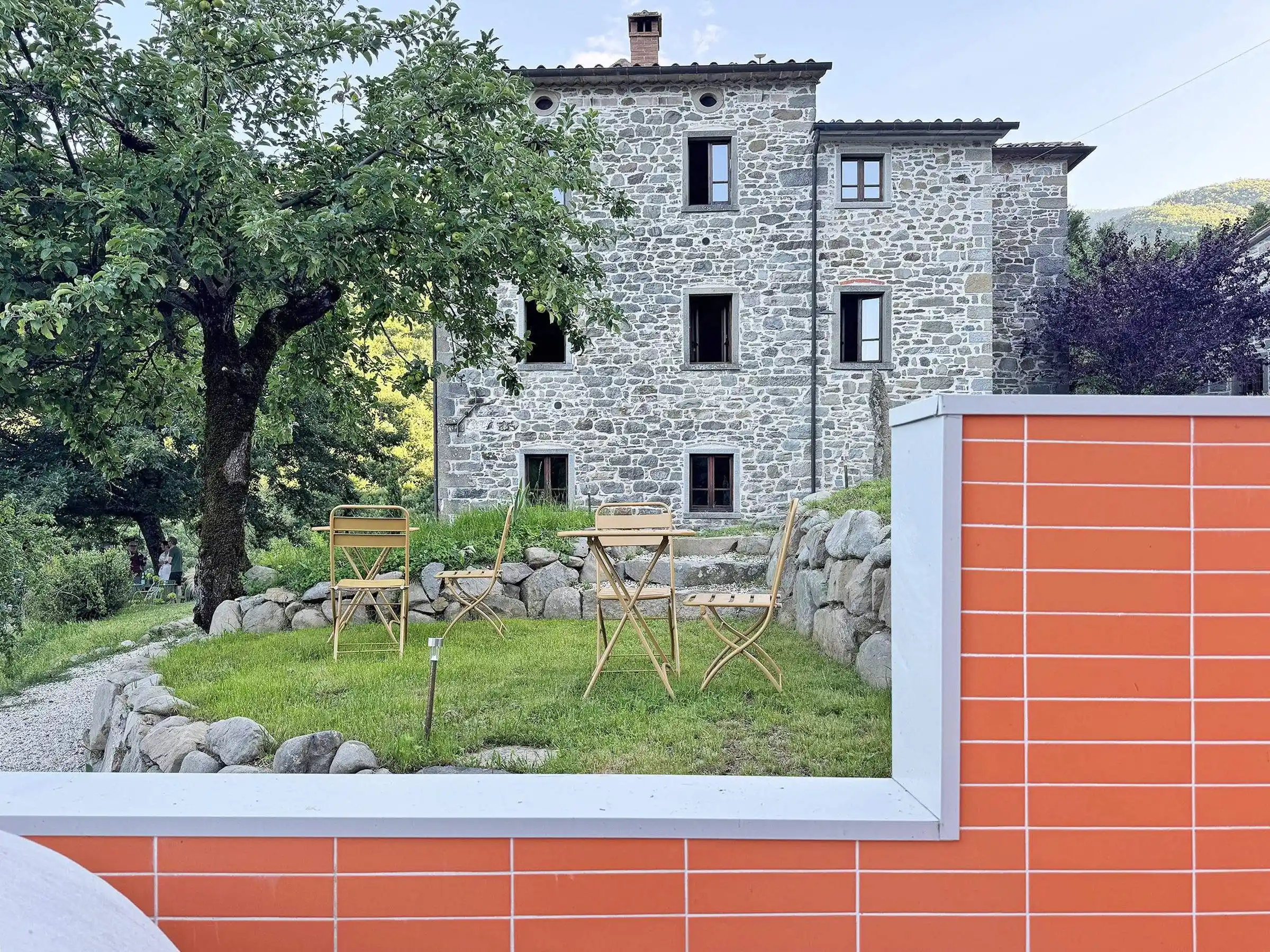 Outdoor working at Il Vigno