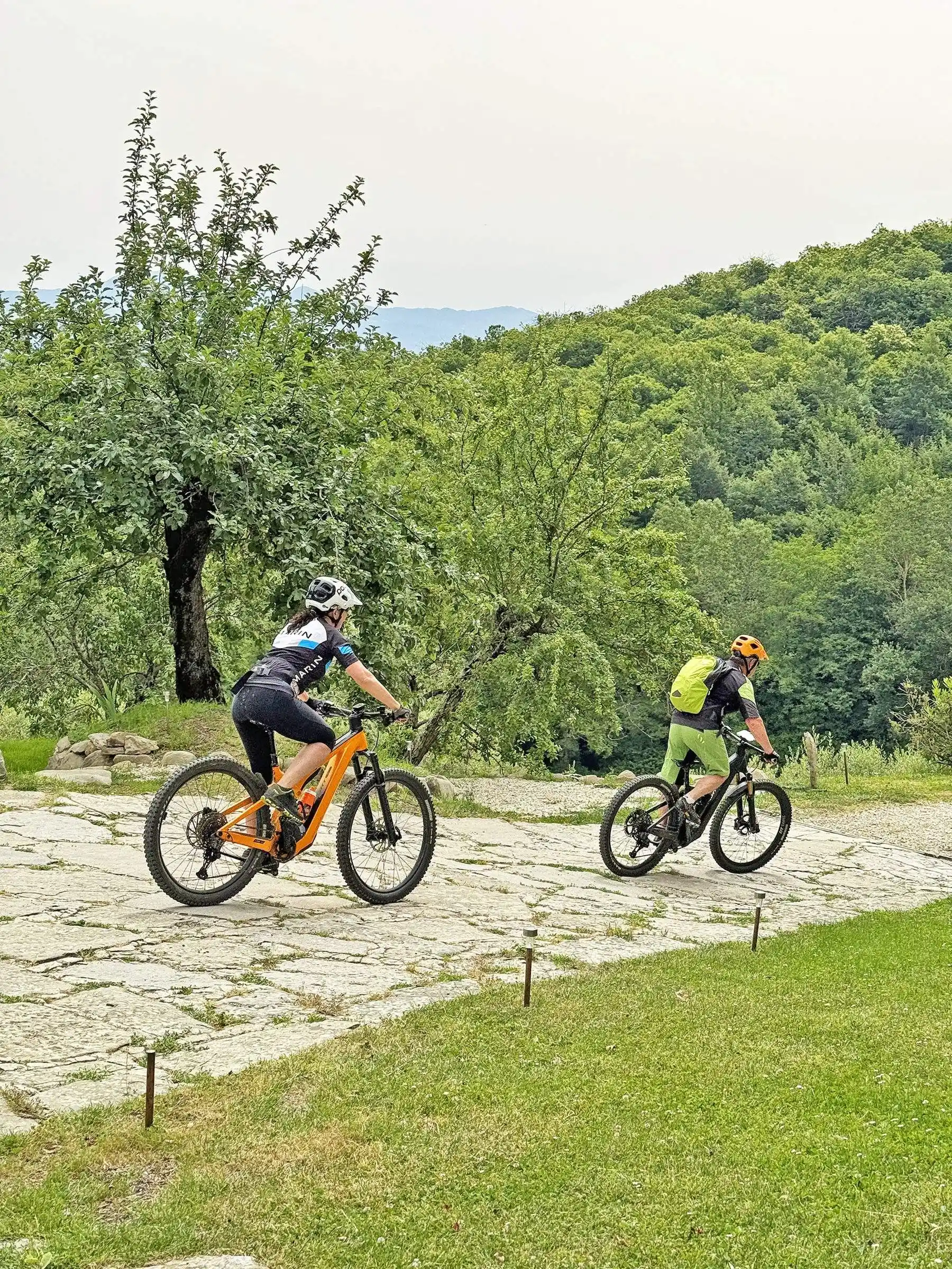 Mountain biking trails near Il Vigno, Caprese Michelangelo, Arezzo