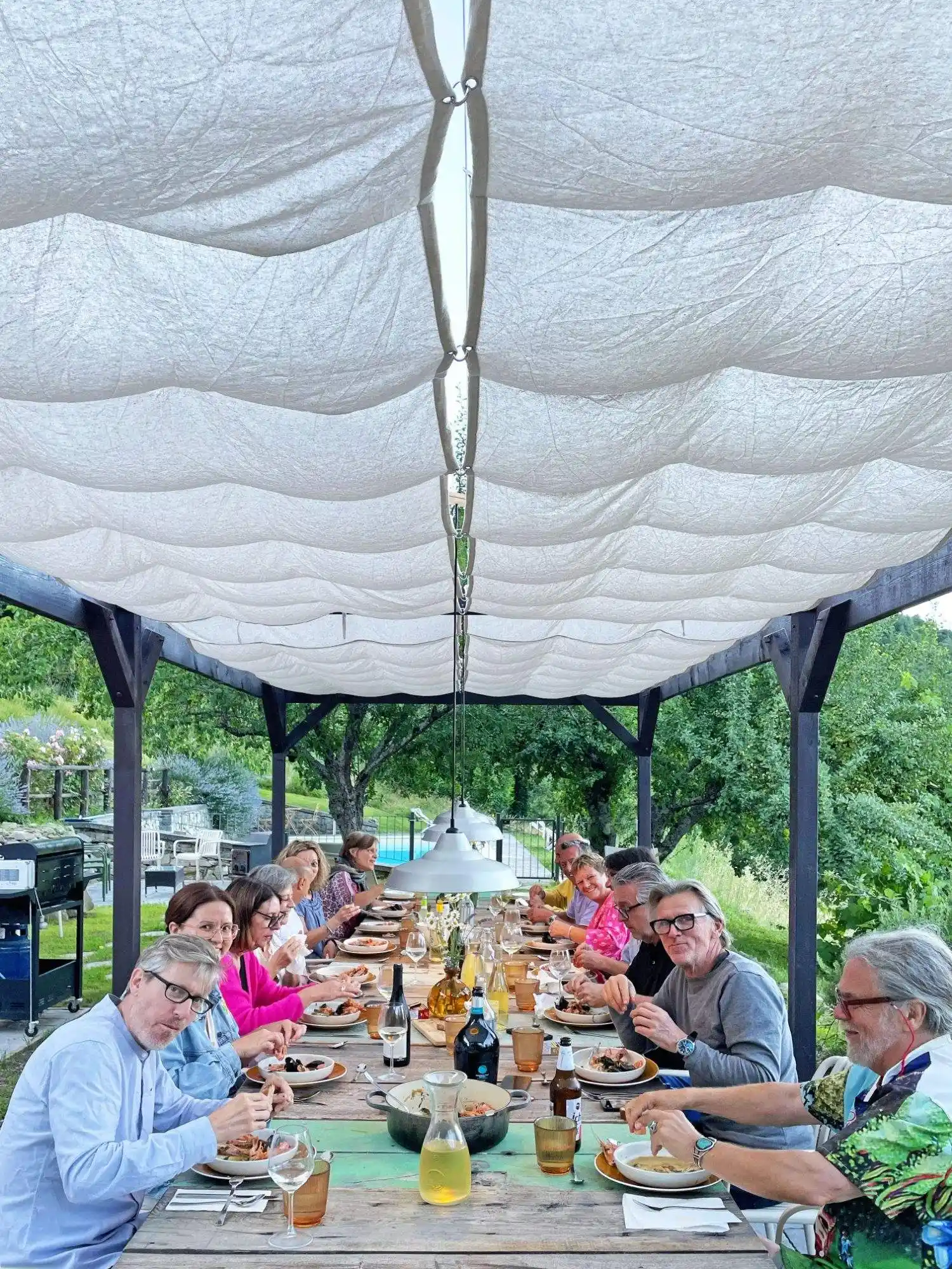 Farm Fresh Feast family dinner at Il Vigno, Tuscany