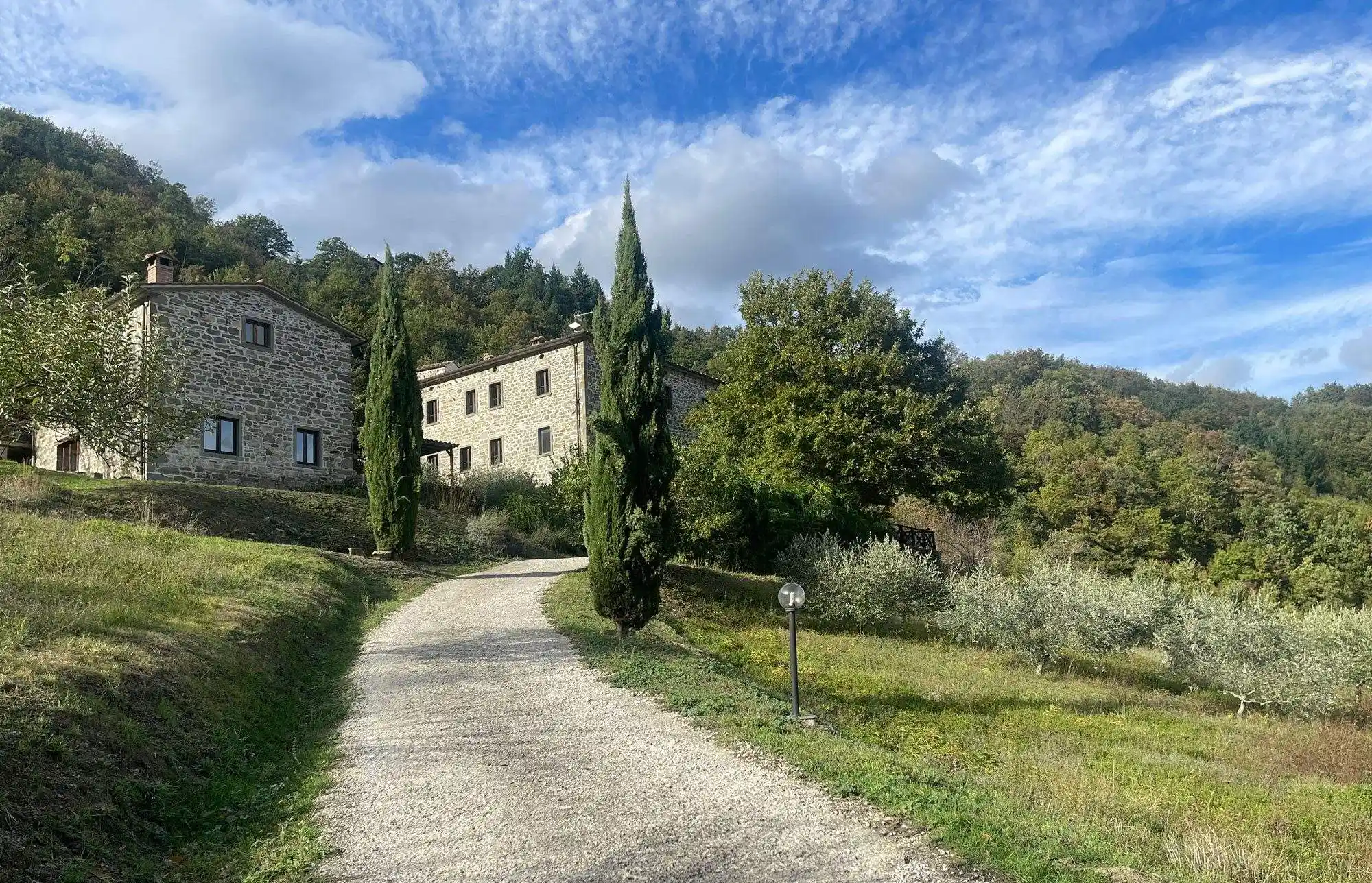 Il Vigno organic agriturismo farmhouse, Caprese Michelangelo, Tuscany